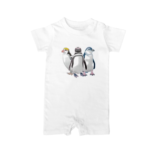 我が家の動物 ペンギンズ Rompers