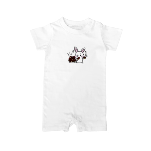 うさぎたんとたこ焼き Rompers