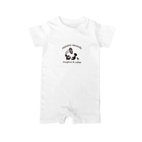 水色レコード Rompers
