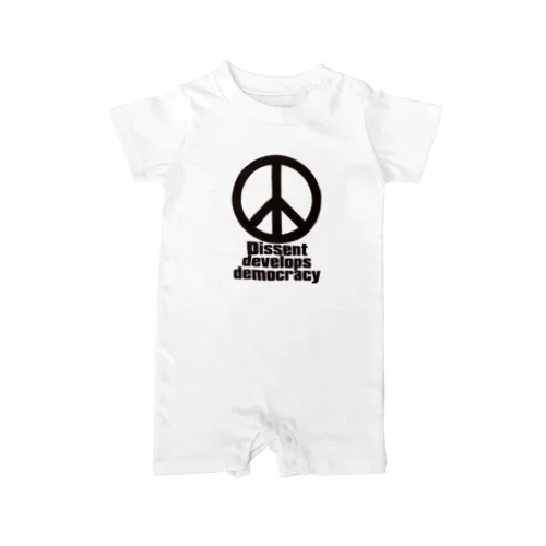 Peace_Symbol ロンパース