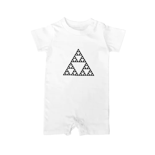 Fractal Sierpinski Triangle Rompers