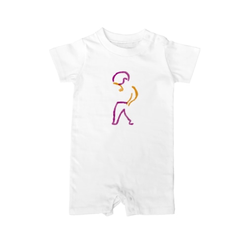 泣いた（カラー） Rompers