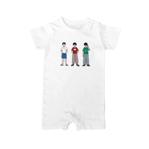 3type men's Rompers