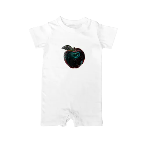 Apple in the future (Black Background ver) Rompers