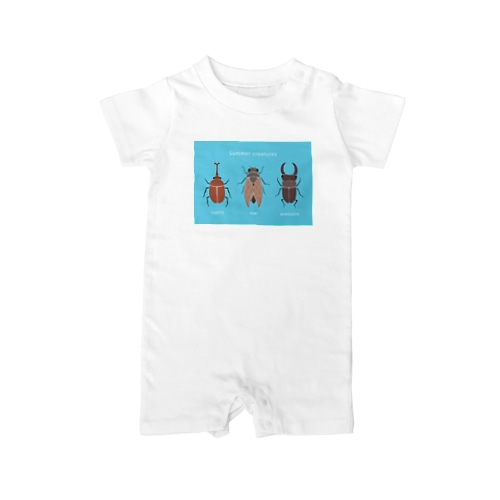 カブトムシ！セミ！クワガタ！ Rompers