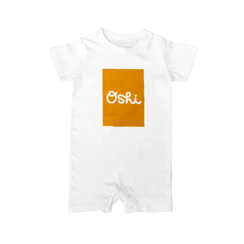 •Oshi•  Orange sq ロンパース