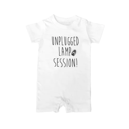 Unplugged Lamp Session type logo Rompers