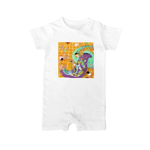 食いしん坊 Rompers