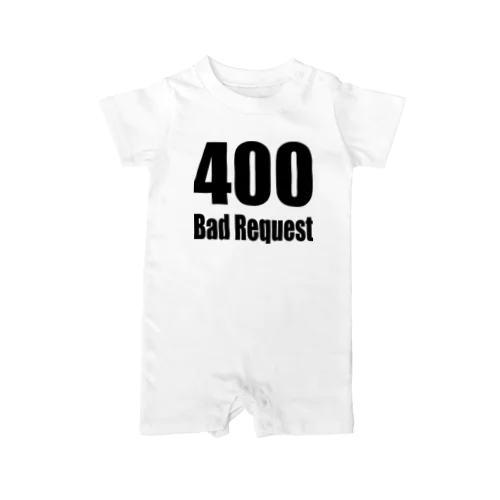 400 Bad Request ロンパース