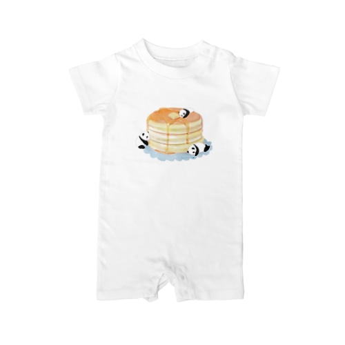 パンケーキパンダちゃん Rompers