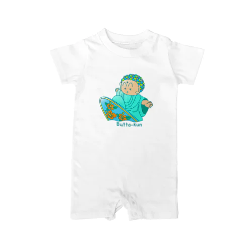 surf Butta-kun(green) Rompers