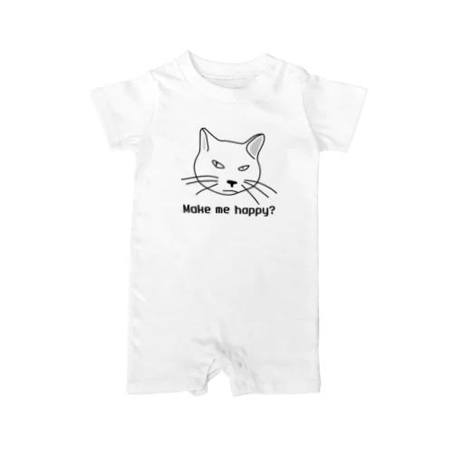 Make me happy? cat Rompers