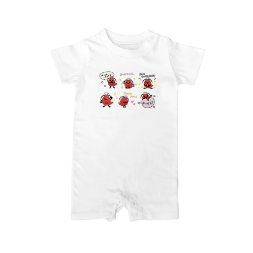 エビデイくん Rompers