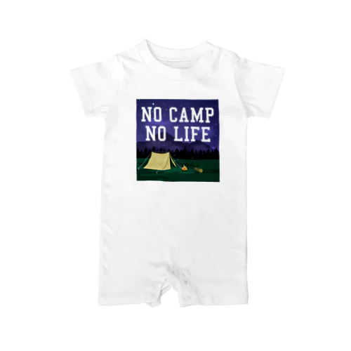 NO CAMP NO LIFE-ノーキャンプ ノーライフ- ロンパース