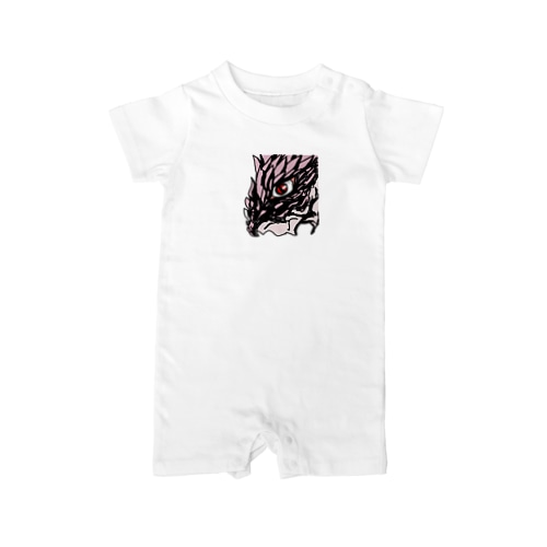 目力桜ドラゴン Rompers