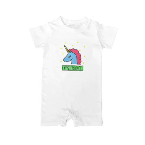 Sweet Dream Unicorn (Blue) Rompers