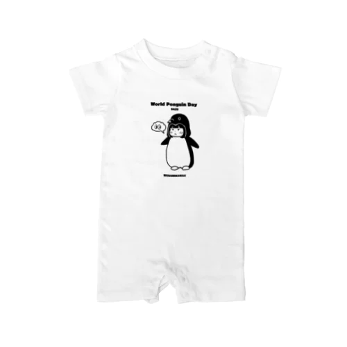 0425「World Penguin Day」 Rompers