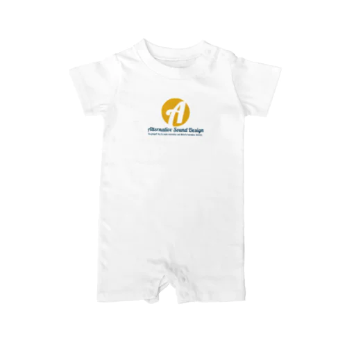 A.S.D logo vertical Rompers