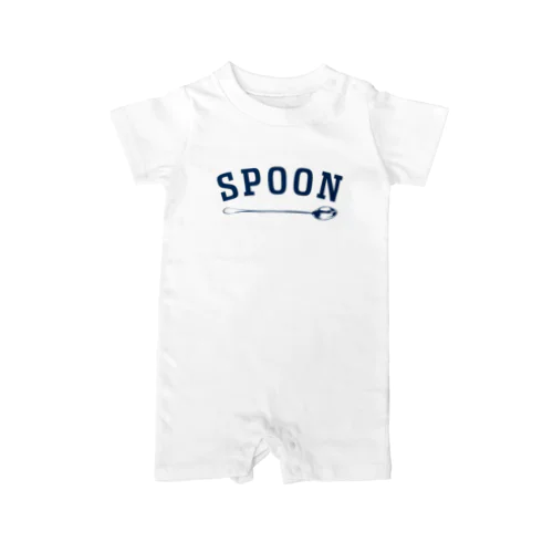 SPOON (NAVY) ロンパース