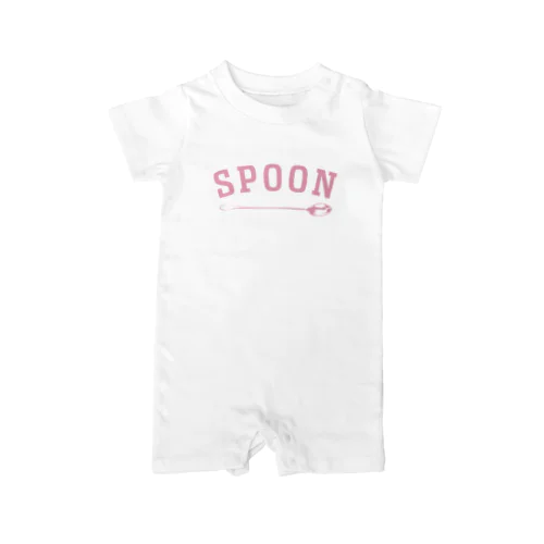 SPOON (PINK) Rompers