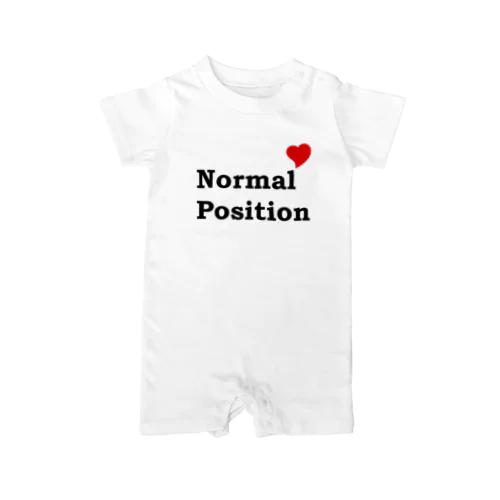 Normal Position ロンパース