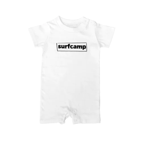 テキスト（surfcamp) ロンパース