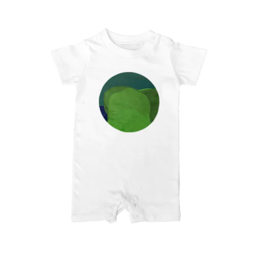 green circle Rompers