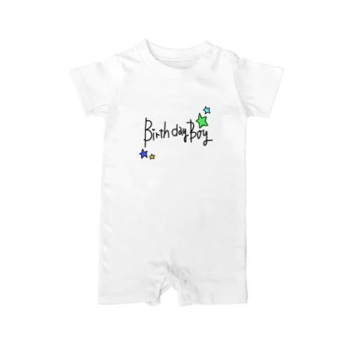 Birth day Boy ⭐️ ロンパース