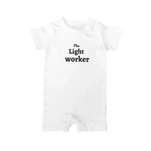 The Light worker wash TEE ロンパース