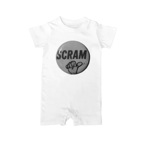 SCRAM "逃げろ！" ロンパース