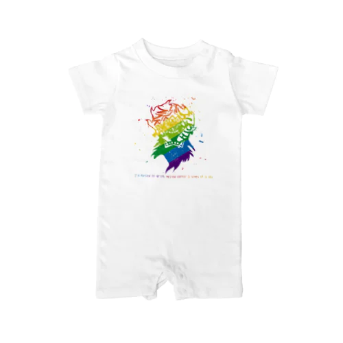 ENMA RAINBOW BABY ROMPERS ロンパース