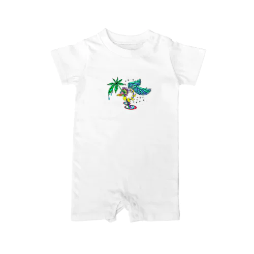 Stargazer Chill bird Rompers