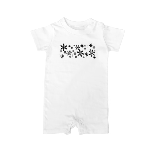 SnowflakeGarden Rompers
