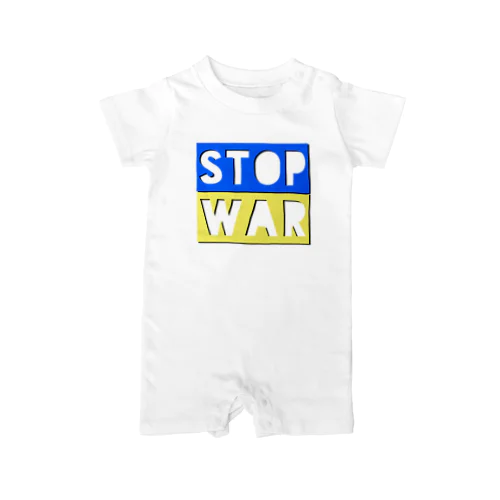 STOP WAR  ロンパース