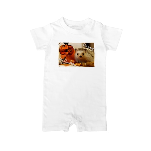 ハロウィンハリネズミ２ Rompers