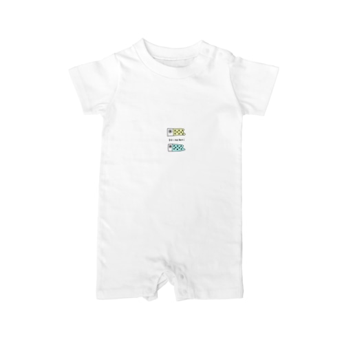 ぱすてるこいのぼり。 Rompers
