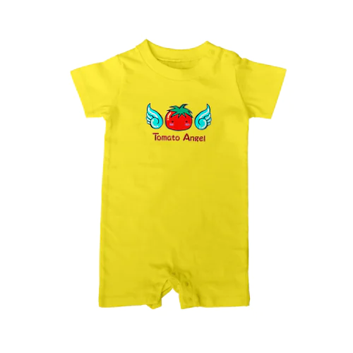 Tomato Angel Rompers