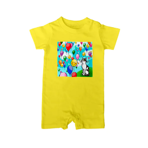 Dreaming balloons Rompers