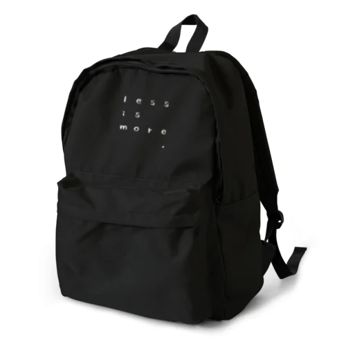 Less is More Backpack