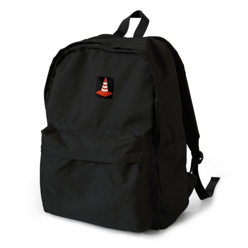 三角コーン（黒） Backpack