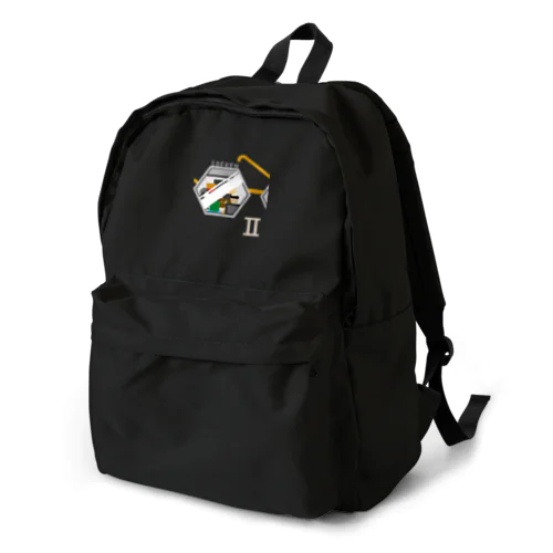 ロッカクメガネ（ホワイト） Backpack