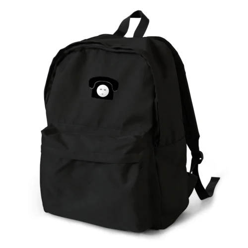 顔つき黒電話 Backpack