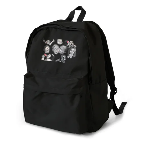 love, peace and happiness Backpack