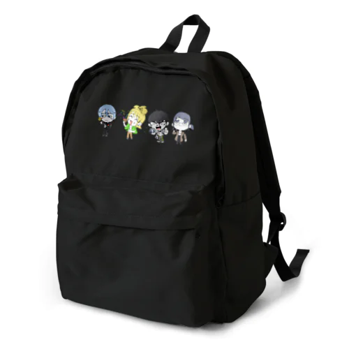 陰キャラブコメ　SDキャラ集合絵 Backpack