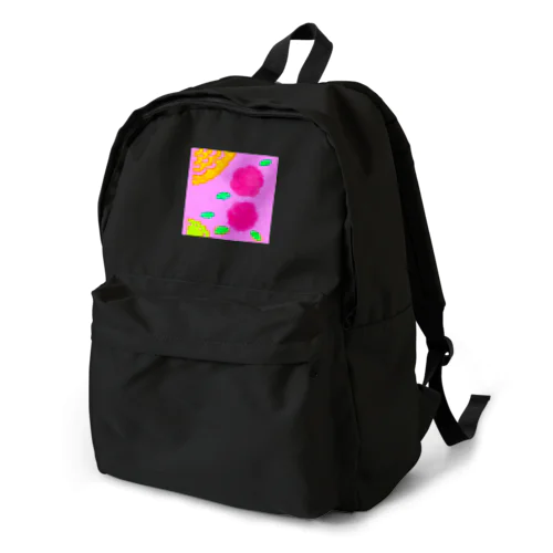 ピンクとお花 Backpack