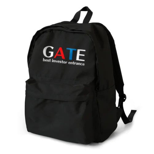 GATE （文字色　白） Backpack