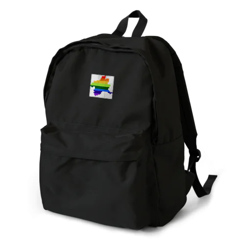 ドット絵ぐんま24 レインボー Backpack