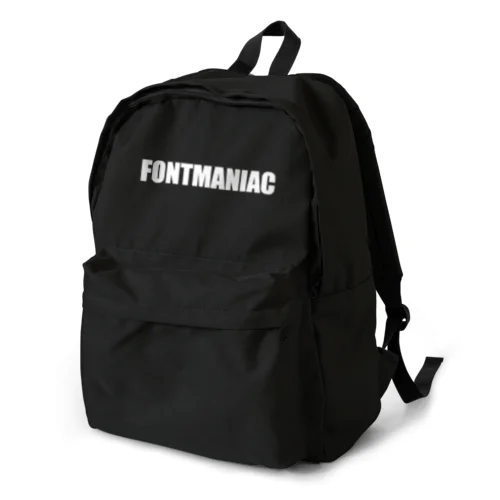 FONTMANIAC ロゴリュックサック Backpack