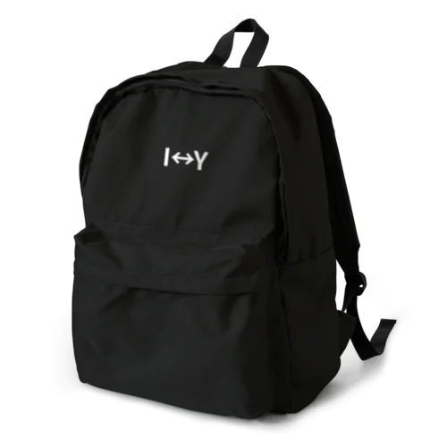 I↔Y(ホワイト) Backpack