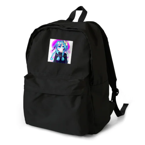 可愛いボーカロイド風の女の子 Backpack